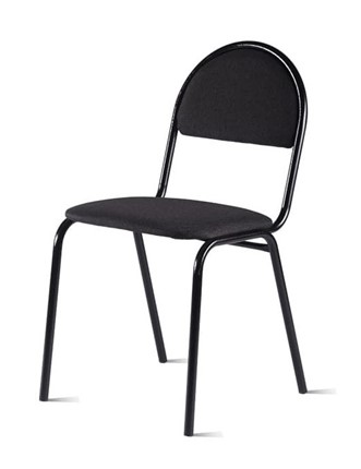 Офисный стул Форма, Текстиль С11/Черная шагрень в Тарко-Сале - изображение