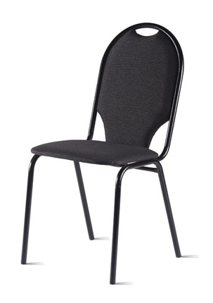 Офисный стул Форма плюс, Текстиль С38/Черная шагрень в Салехарде - изображение