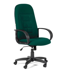 Кресло компьютерное CHAIRMAN 727 ткань ст., цвет зеленый в Лабытнанги