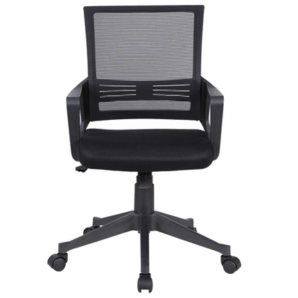 Офисное кресло Brabix Balance MG-320 (с подлокотниками, черное) 531831 в Салехарде - изображение