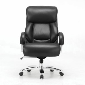 Компьютерное кресло Brabix Premium Pride HD-100 (натуральная кожа, черное) в Салехарде