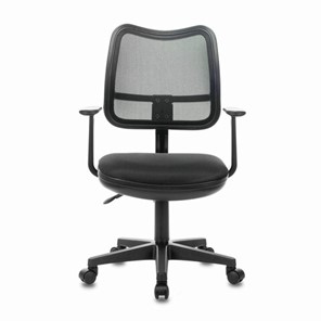 Кресло офисное Brabix Drive MG-350 (с подлокотниками, сетка, черное) 532082 в Лабытнанги
