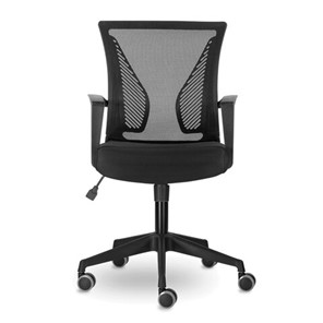 Компьютерное кресло Brabix Wings MG-309 (пластик черный, сетка, черное) 532015 в Салехарде - предосмотр