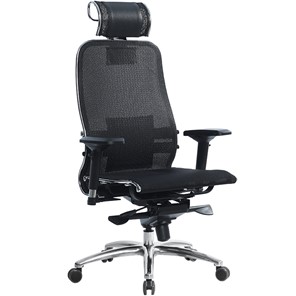 Офисное кресло Samurai S-3.04, черный плюс в Надыме
