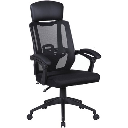 Кресло компьютерное Brabix Nexus ER-401 (с подлокотниками, черное) 531835 в Салехарде - изображение