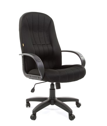Кресло компьютерное CHAIRMAN 685, ткань TW 11, цвет черный в Салехарде - изображение