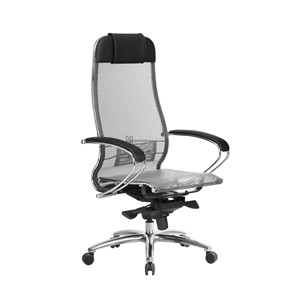 Кресло компьютерное Samurai S-1.04, серый в Губкинском