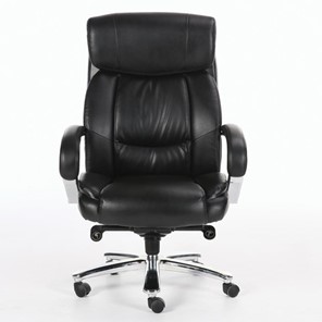 Офисное кресло Brabix Premium Direct EX-580 (хром, рециклированная кожа, черное) в Салехарде