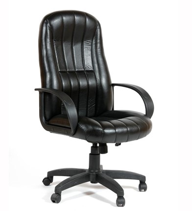 Кресло CHAIRMAN 685, экокожа, цвет черный в Салехарде - изображение