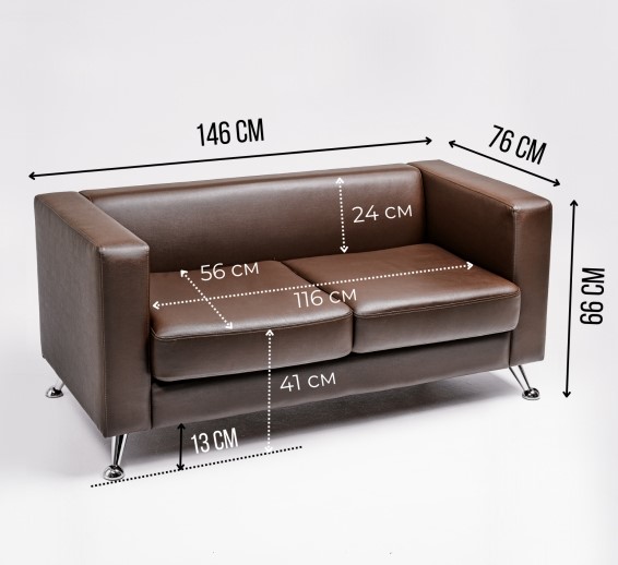 Офисный диван Альбиони 2Д в Губкинском - изображение 23