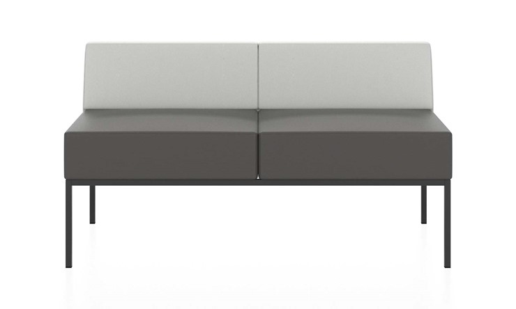 Двухместный модуль Сигма, серый, белый, 130 в Салехарде - изображение 1