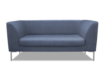 Офисный диван мягкий Сиеста 2-местный, ткань Сахара / лавандовая С45 в Лабытнанги