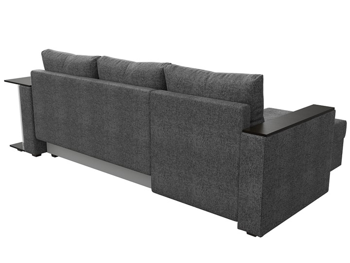 Угловой диван с оттоманкой Атланта Лайт, Серый (рогожка) в Лабытнанги - изображение 7