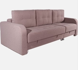 Угловой диван Елена LUX Н трансформер с круглыми подлокотниками в Салехарде - предосмотр 3