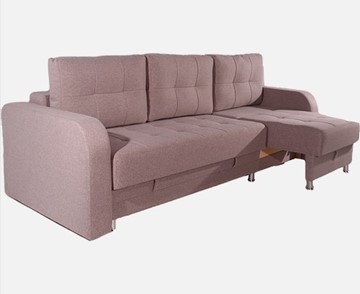 Угловой диван Елена LUX Н трансформер с круглыми подлокотниками в Салехарде - предосмотр 5