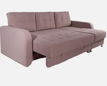 Угловой диван Елена LUX Н трансформер с круглыми подлокотниками в Салехарде - предосмотр 6