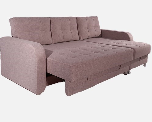 Угловой диван Елена LUX Н трансформер с круглыми подлокотниками в Салехарде - изображение 6