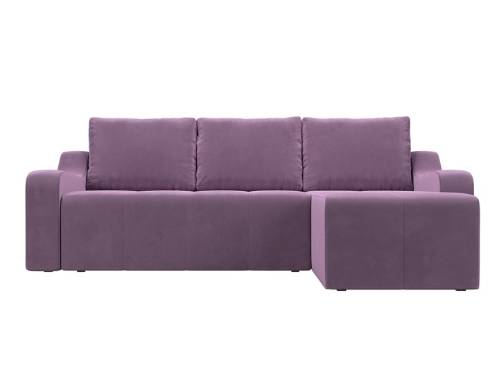 Угловой раскладной диван Элида, Сиреневый (микровельвет) в Надыме - изображение 2