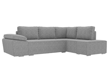 Угловой диван для гостиной Хавьер, Серый (рогожка) в Салехарде - предосмотр