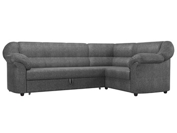 Угловой диван для гостиной Карнелла, Серый (рогожка) в Салехарде