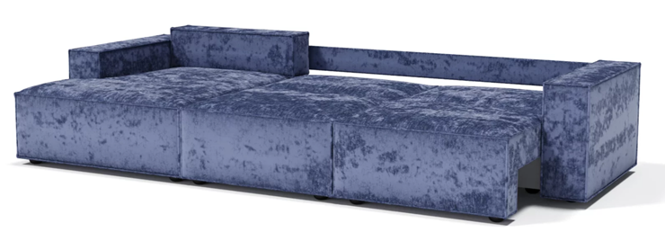 Угловой диван с оттоманкой Лофт 357х159х93 (НПБ/Тик-так) в Салехарде - изображение 2
