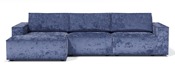 Угловой диван с оттоманкой Лофт 357х159х93 (НПБ/Еврокнижка) в Салехарде - предосмотр