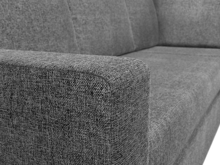 Угловой диван Оливер, Серый (рогожка) в Салехарде - изображение 5