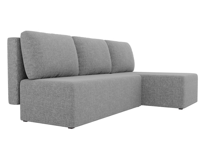 Угловой раскладной диван Поло, Серый (рогожка) в Губкинском - изображение 2