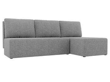 Угловой раскладной диван Поло, Серый (рогожка) в Лабытнанги - предосмотр