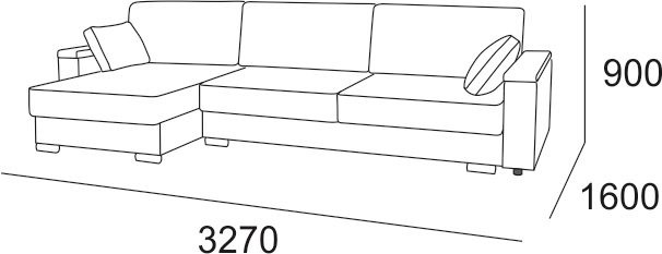 Угловой диван Соната 4 в Ноябрьске - изображение 6