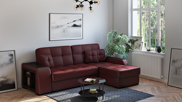 Угловой диван Премьер 2Т-1ПФ в Салехарде - изображение