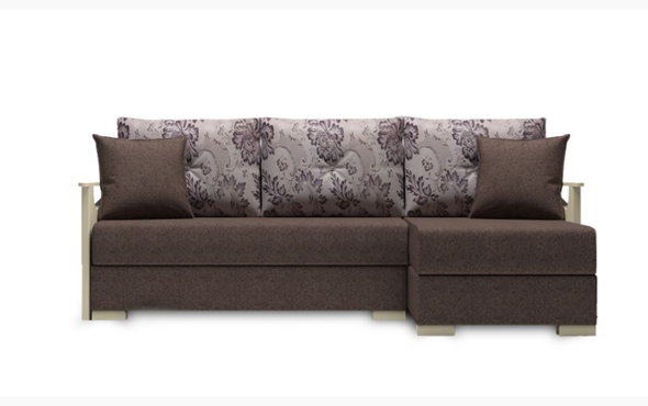 Угловой диван Ornela (Krona expressio+ silva lilak) в Лабытнанги - изображение