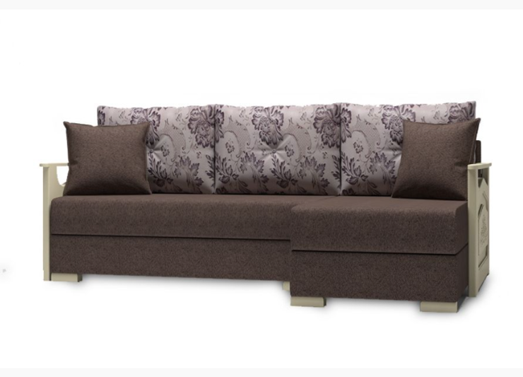Угловой диван Ornela (Krona expressio+ silva lilak) в Салехарде - изображение 1