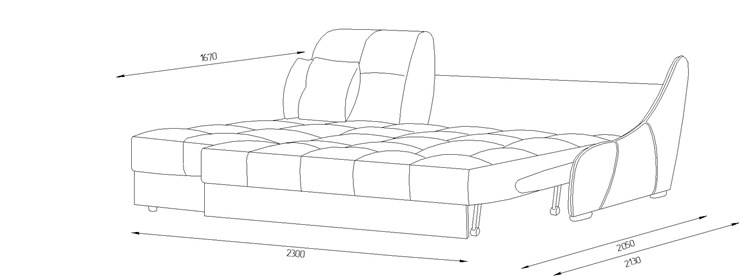 Угловой диван Токио (ППУ) в Губкинском - изображение 2