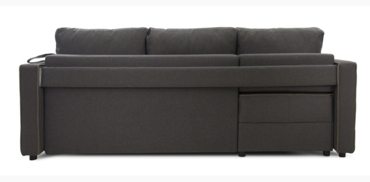 Угловой диван Jordan (Uno grey+Atrium01+Uno cottun) в Лабытнанги - изображение 2