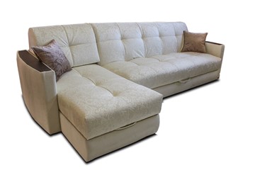 Угловой диван с оттоманкой Аккордеон-К (сп.м. 1600х2050) в Салехарде - предосмотр 2