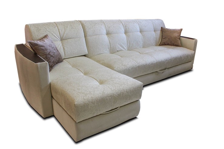 Угловой диван с оттоманкой Аккордеон-К (сп.м. 1600х2050) в Салехарде - изображение 2