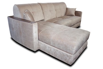 Угловой диван с оттоманкой Аккордеон-К (сп.м. 1600х2050) в Салехарде - предосмотр 3