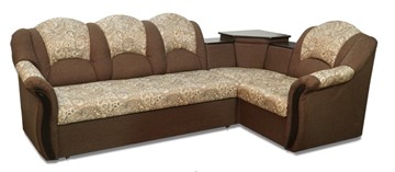 Угловой диван Соня-8 с полкой и креслом в Муравленко