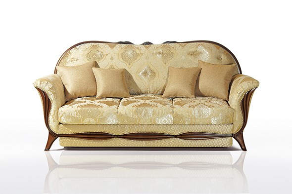 Прямой диван Монако трехместный (спартак) в Салехарде - изображение