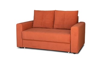 Прямой диван Комфорт 7 1400 ППУ+ЛАТЫ, широкий подлокотник в Салехарде