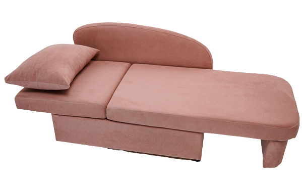 Мягкий диван левый Тедди розовый в Салехарде - изображение 2