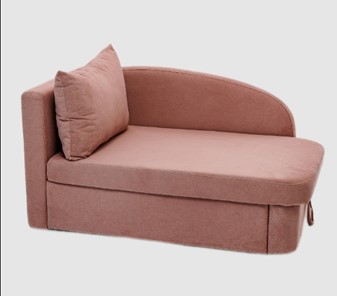 Мягкий диван левый Тедди розовый в Надыме