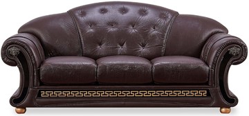 Раскладной диван Versace (3-х местный) коричневый 37 (VERSUS) в Ноябрьске