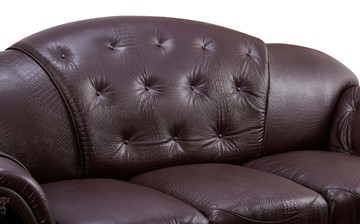 Раскладной диван Versace (3-х местный) коричневый 37 (VERSUS) в Салехарде - предосмотр 4