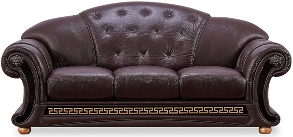 Раскладной диван Versace (3-х местный) коричневый 37 (VERSUS) в Лабытнанги - изображение