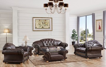 Раскладной диван Versace (3-х местный) коричневый 37 (VERSUS) в Салехарде - предосмотр 6