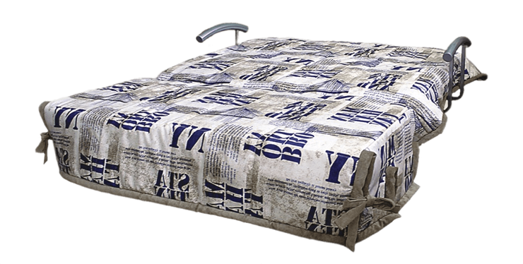 Прямой диван Аккордеон без боковин, спальное место 1400 в Салехарде - изображение 1