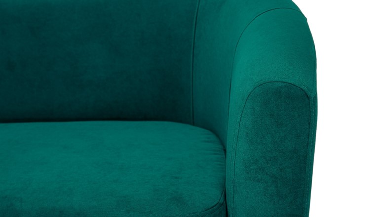 Прямой диван Брамс 2Д изумрудный в Салехарде - изображение 15