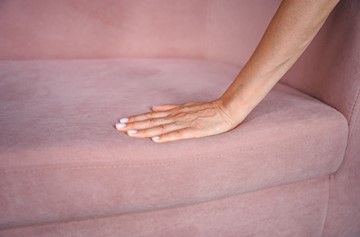 Прямой диван Брамс 2Д розовый в Салехарде - предосмотр 4